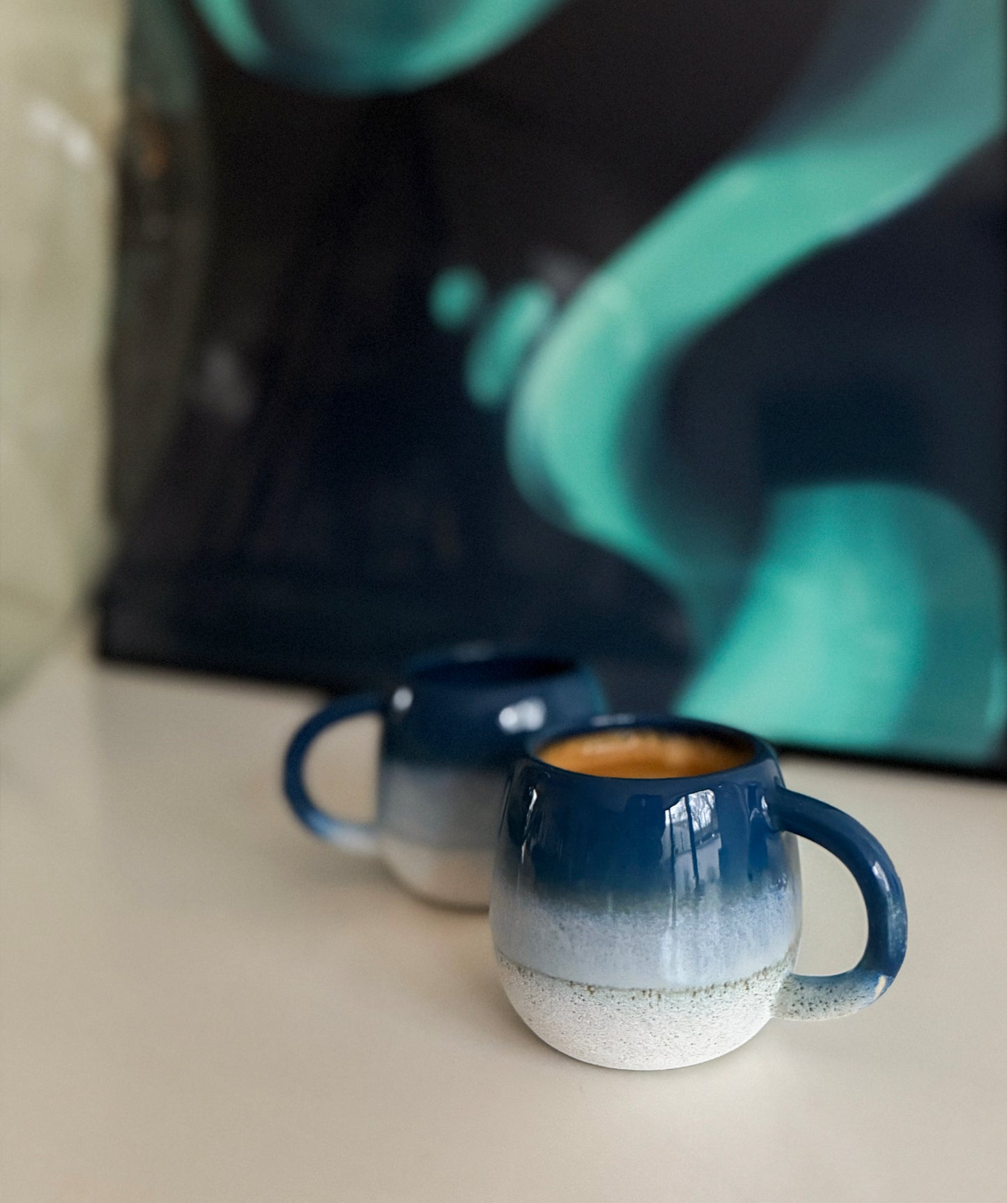 SURF | coffee cup duo