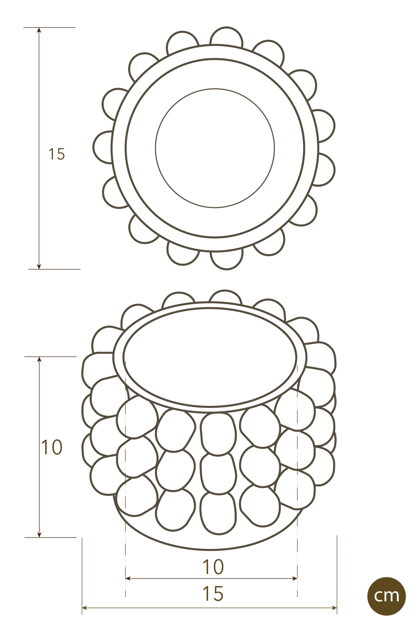 BOBBLE | 3D printed plant pot