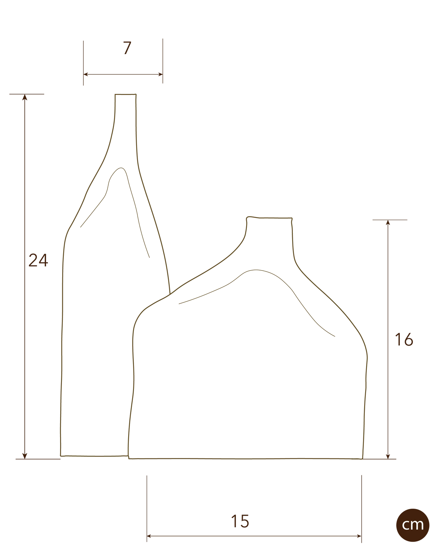 DYAD | 3D printed vase duo
