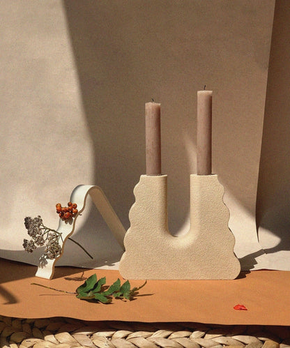 BUTTE | double candle holder