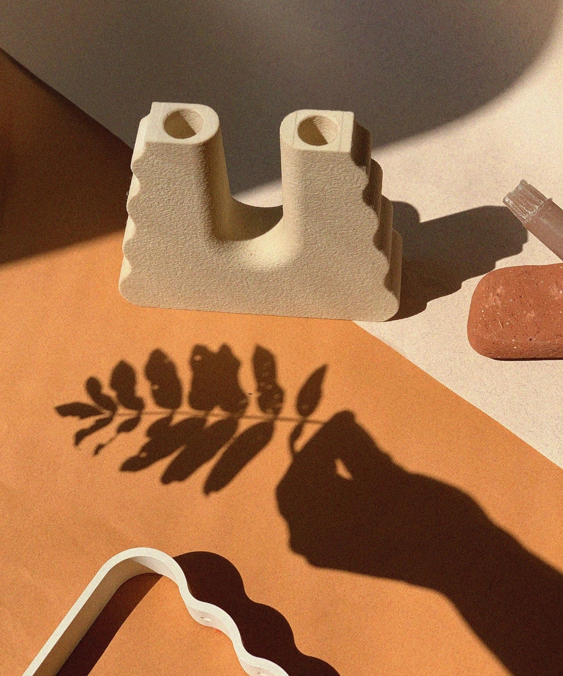 BUTTE | double candle holder